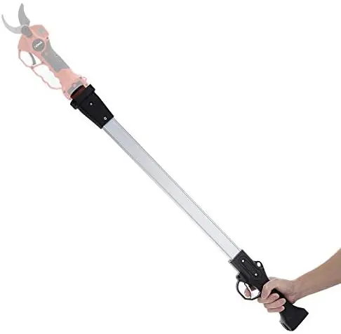 Kebtek 32 Inch Extension Pole Electric Pruning Shear- Lightweight and Sturdy Aluminum Alloy Extension Rod