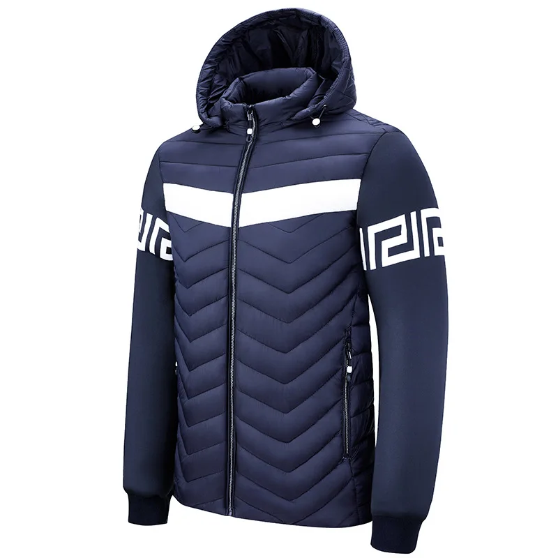 Men's Down Jacket White Goose Down Men And Women Clothing 2021 Winter Down Jacket Warm Hooded Coat Jacket Coats