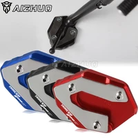 for yamaha tracer 900 gt tracer900 900gt 2018 2019 2020 motorcycle kickstand side stand enlarge extension plate pad accessories