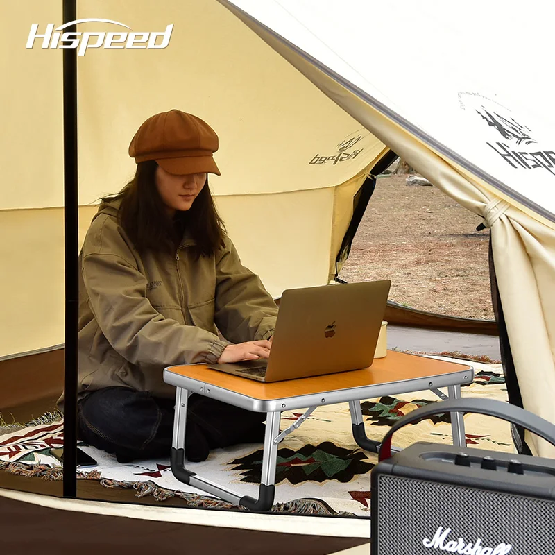 Уличный портативный складной стол простой компьютерный для кемпинга маленький