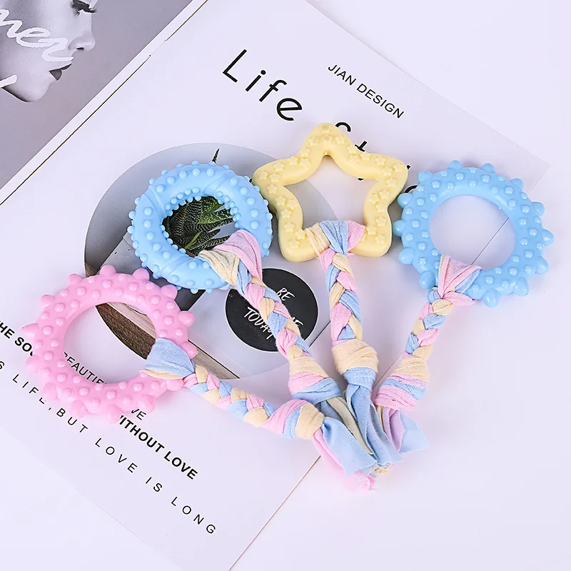 Пазл для домашних животных жевательная игрушка-пищалка тренировочная палочка