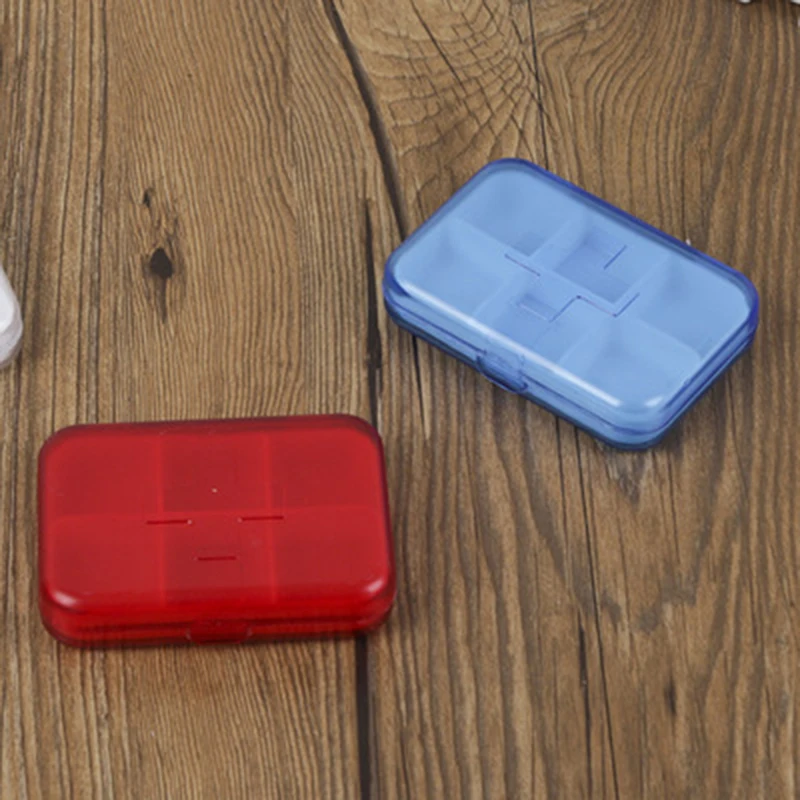 6 / 4 сетки портативная упаковка одна неделя путешествия носить медицина