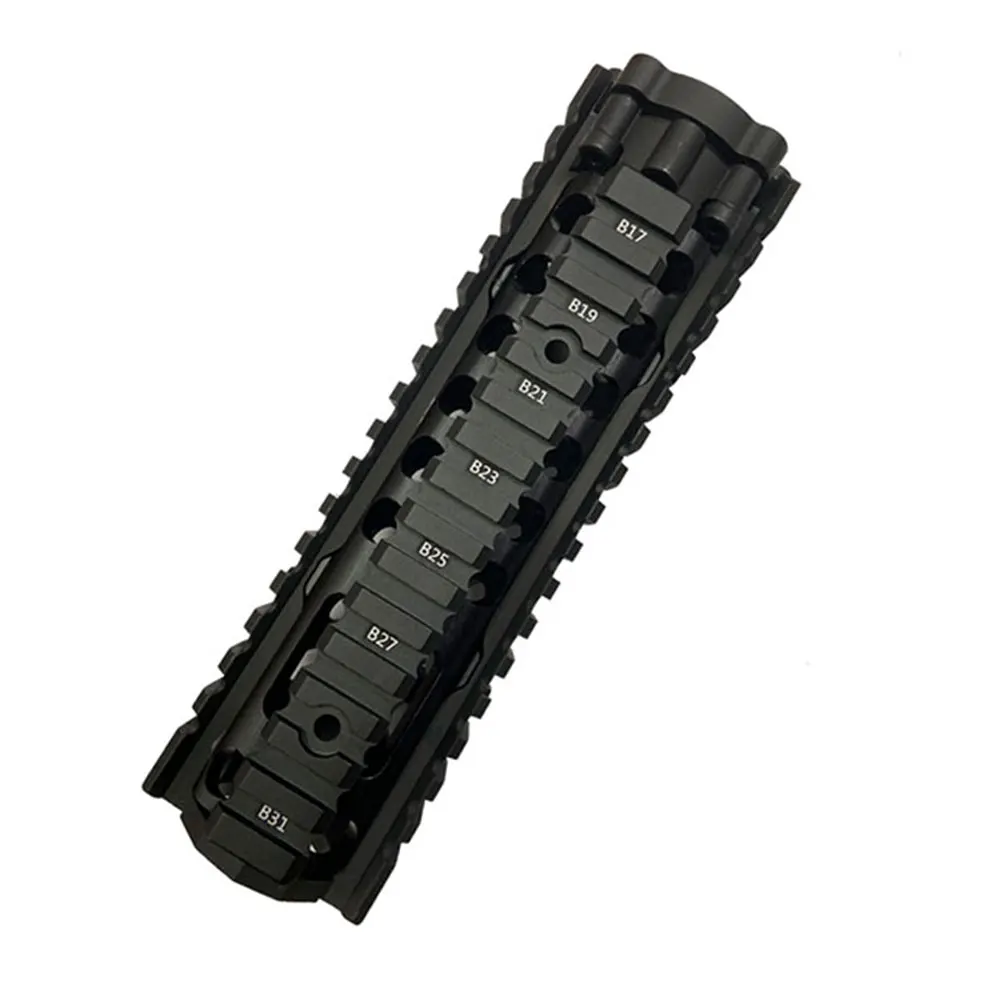 

Тактическое алюминиевое твердое покрытие, анодированное MK18 RISII черное CB защитное покрытие для наручников AR AEG страйкбол M4A1, 7 дюймов 9 дюймов ...