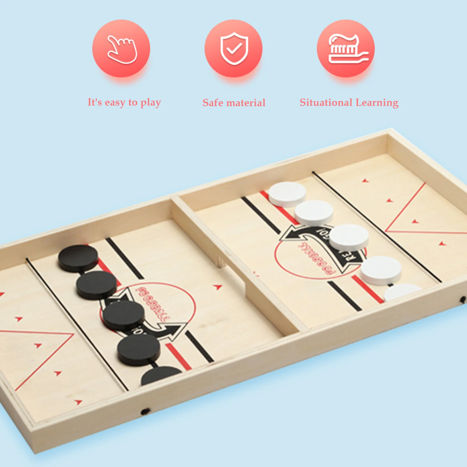 

Slingshot Game Toy Wooden Tabletop Fast Sling Toy Slingshot Game Toy Wooden Tabletop Fast Sling Toy