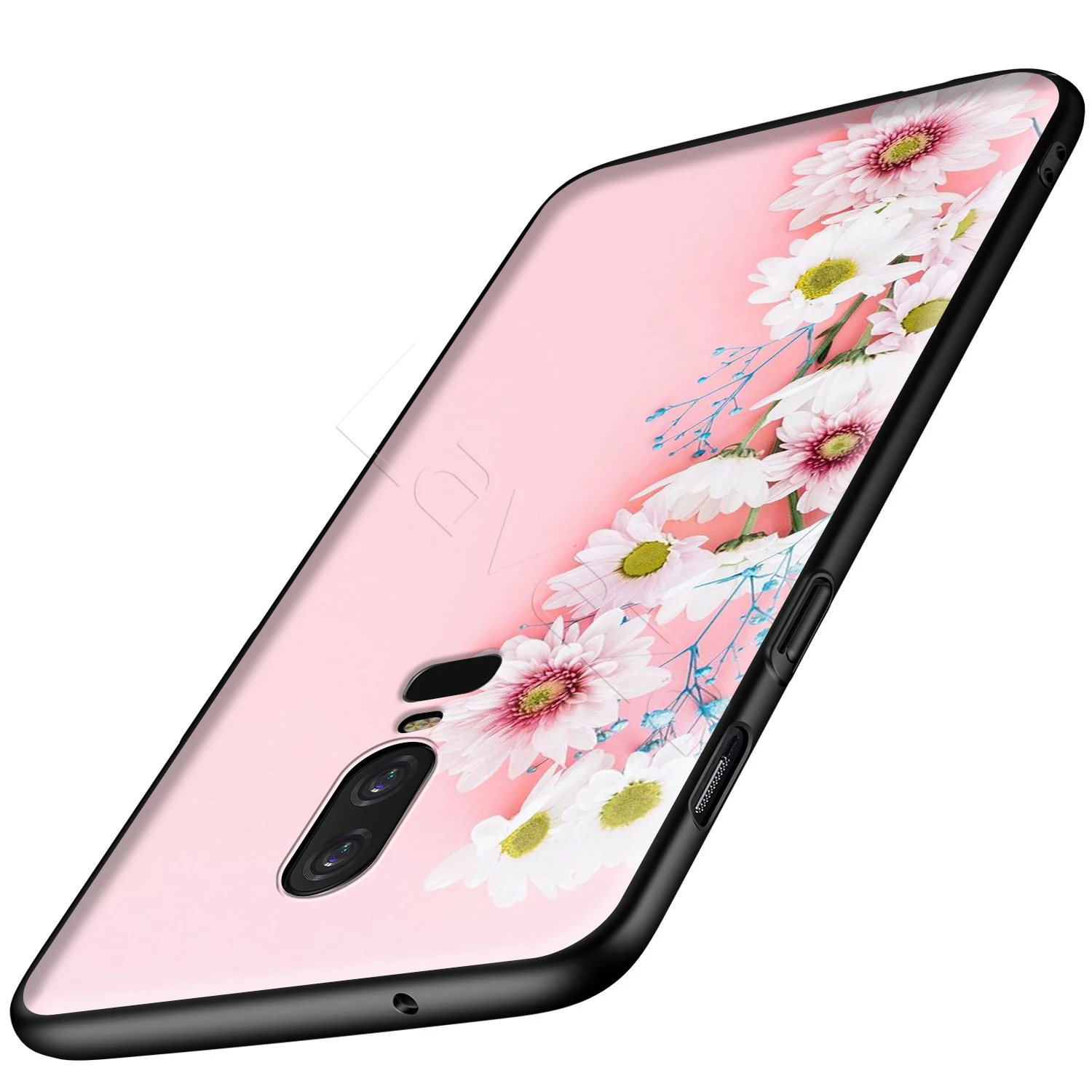 Лаваза страсть цветок РОЗА Подсолнух эстетический силиконовый чехол для Oneplus 7 Pro