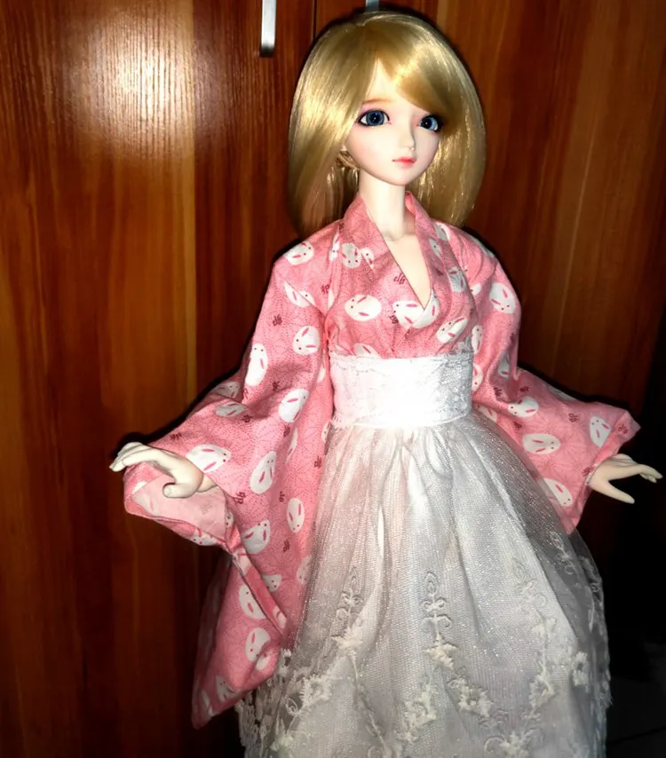 1/6 1/4 1/3 BJD аксессуары Кукла Одежда японское кимоно юката+ юбка для BJD/SD, не включает в себя куклы, обувь, парик и другие E2495