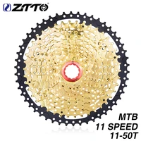 ztto mtb 11s 11 50t sl black gold cassette 11 speed gear sprocket wide ratio freewheel mountain bike parts for k7 xo1 xx1 m9000