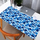 Очень большой игровой коврик для компьютера, Нескользящий Резиновый коврик для мыши среднегомаленького размера