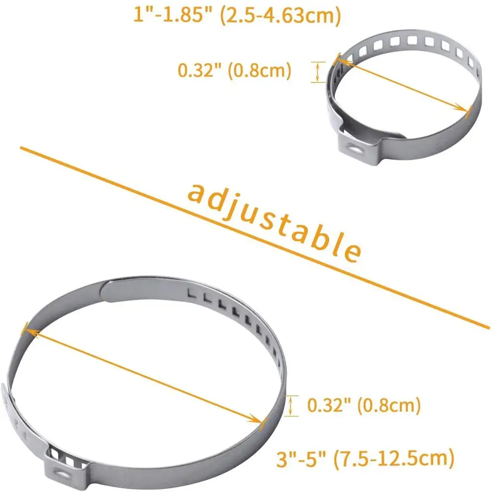 Partsworld зажим для ботинок из нержавеющей стали CV 20 шт. | Автомобили и мотоциклы