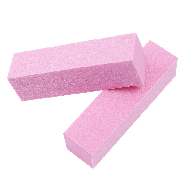 High Foaming Square Sponge Nail File 7 Colors Soft Sanding Block Manicure Tool Modification Polishing Strip Not hurt the Nails | Красота и