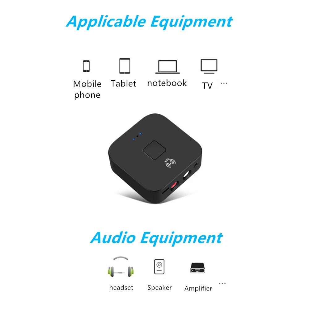 Приемник tebe NFC Bluetooth 5 0 RCA 3 мм AUX разъем HIFI CD без потери качества звука беспроводной