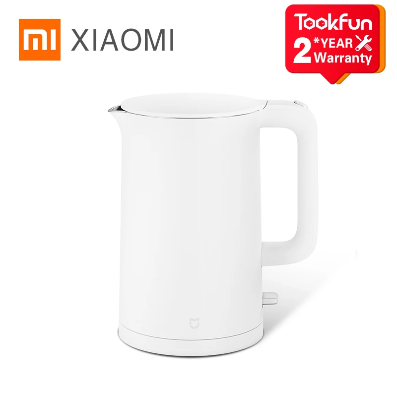 2022 New XIAOMI MIJIA Electric Kettle Fast Boiling Stainless Teapot Samovar Kitchen Water Kettle Mi home 1.5L Insulation