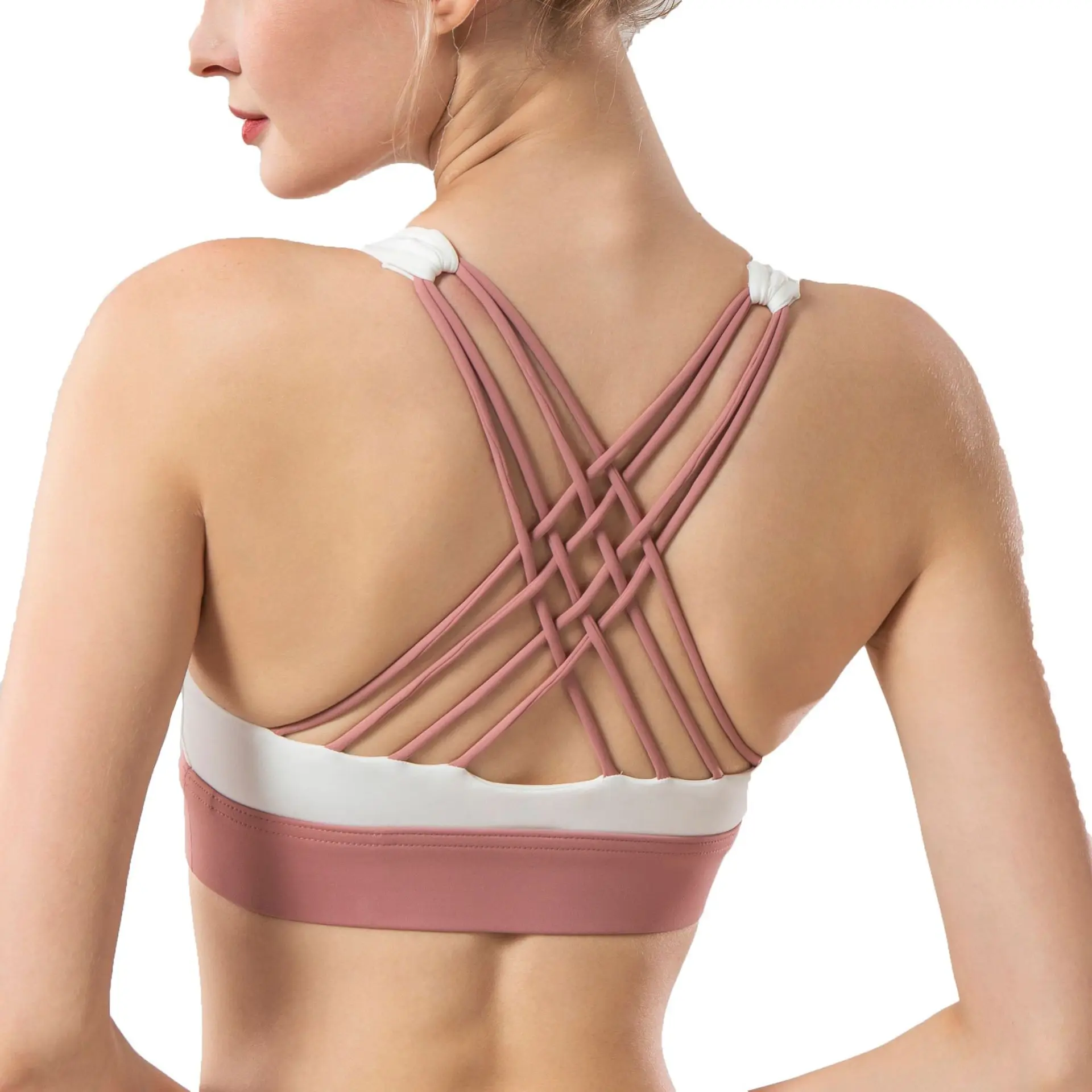 

Breathable Sports Bra Athletic Gym Running Fitness Athletic Yoga Set sujetador deportivo prenda fitness gimnasio femme brassiere