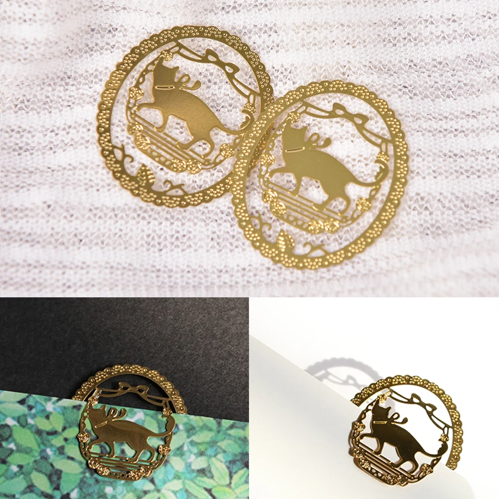 

Bookmarks Cute Metal Bookmarks Clips For Office Stationery Teacher Gift Kids School Office Supply Papelaria