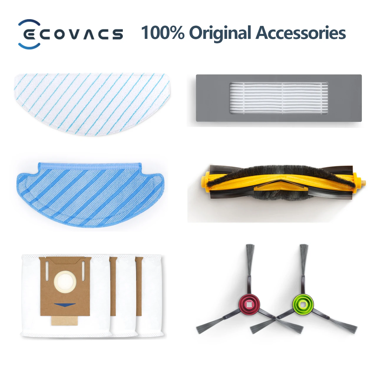 

100% оригинальные комплекты аксессуаров ECOVACS Deebot T8/T9