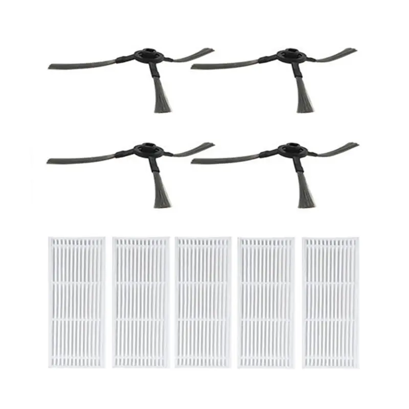

Robot Vacuum Cleaner Side Brush HEPA Filter for Vileda VR 302 Robotic Vacuum Cleaner Parts Accessories