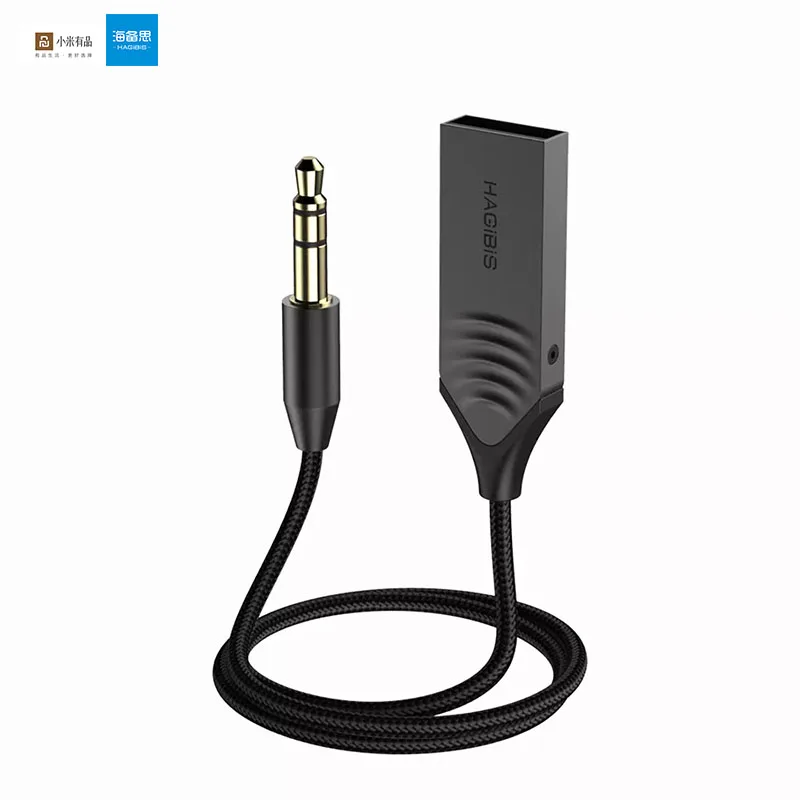 Youpin Hagibis Bluetooth совместимый 5 0 приемник автомобильный AUX 3 мм Беспроводной адаптер