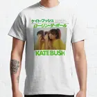 Популярная футболка Kate Bush The Kick Inside, футболки с круглым вырезом из 100% хлопка, Забавные футболки, хлопковые топы, повседневный топ с коротким рукавом