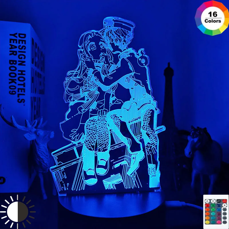 

Acrylic 3d Lamp Anime Toilet Bound Hanako Kun Light for Bed Room Decor Colorful Nightlight Table Lamp Hanako Kun Gift