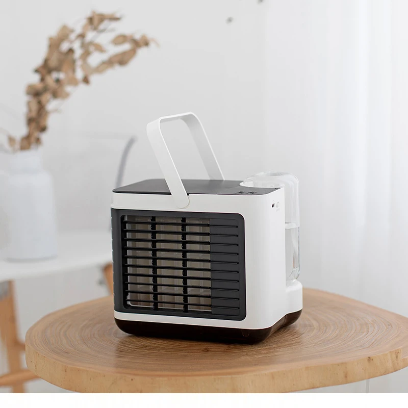 

Air Conditioner Air Conditioner Portable Household DesktopMiniSmall Air Conditioner Rechargeable Spray Water Cooled Electric Fan