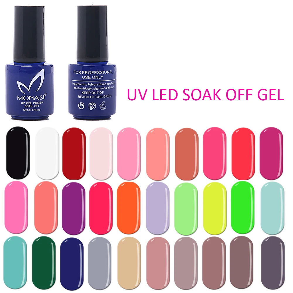 Отмачиваемый цветной гель для красоты выбор цвета ed Гель маникюра Vernis