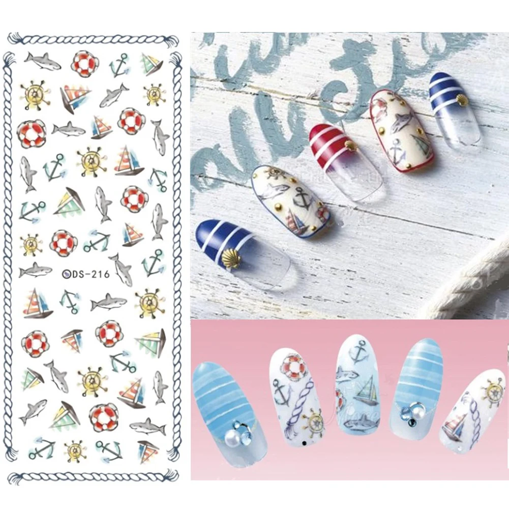 Горячее искусство ногтей стикер цветок листовая наклейка для Сделай Сам дизайн