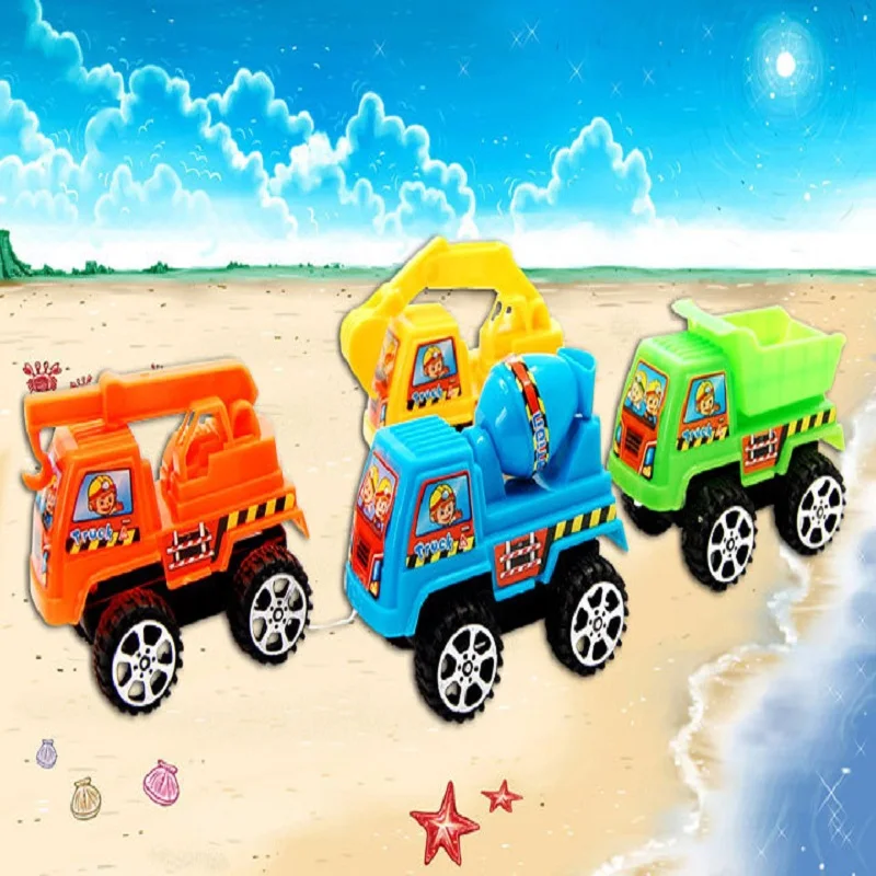 Мини-магазин грузовик игрушки мощный красочный мультфильм мобильная техника