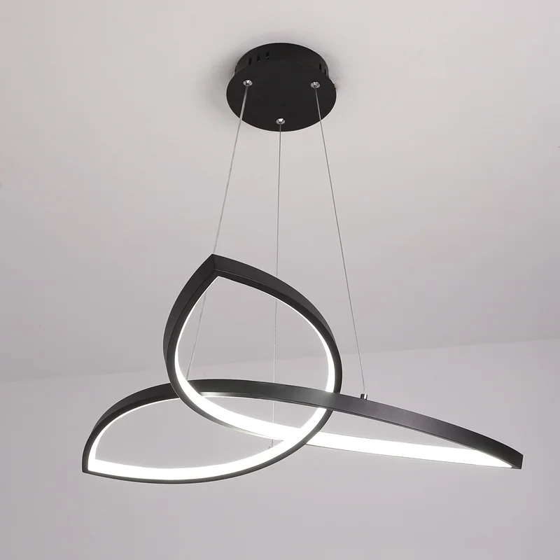 Современный светодиодный подвесной светильник bбородок алюминиевая РУНИЧЕСКАЯ