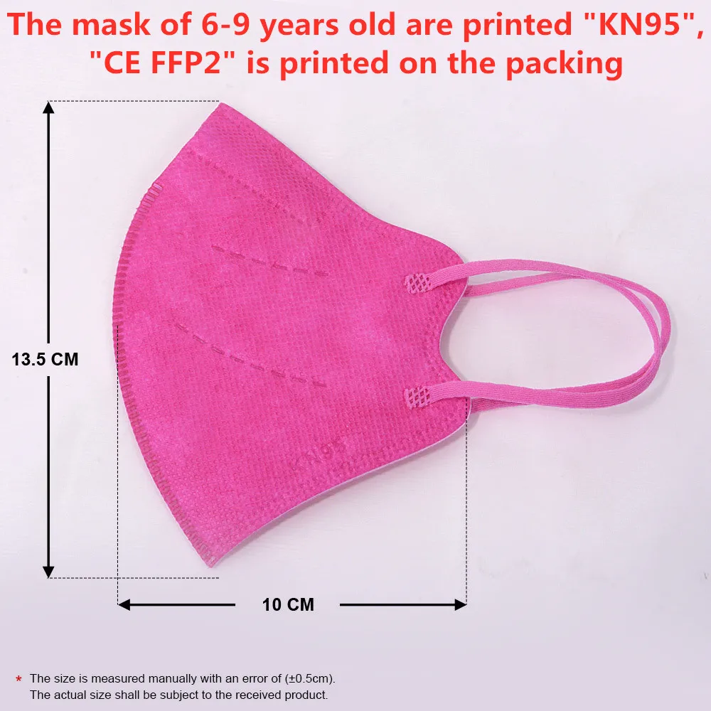 

Children's masks KN95 boys and girls ffp2mask reusable breathable n95 children dedicated Mascarillas masques ffpp2 enfants