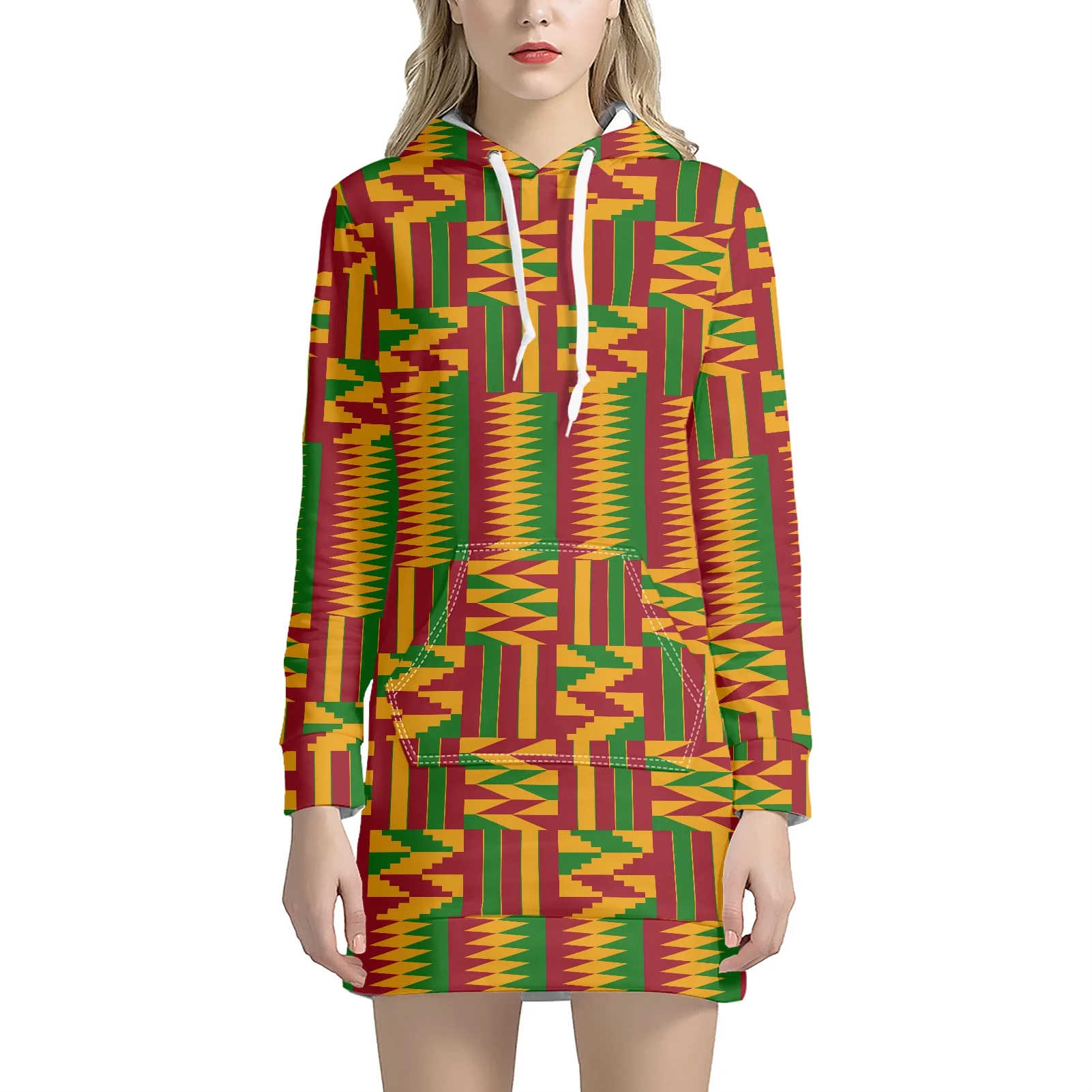 

Модная церемониальная ткань Kente с рисунком женские платья с капюшоном индивидуальное платье и юбки осенние платья с капюшоном