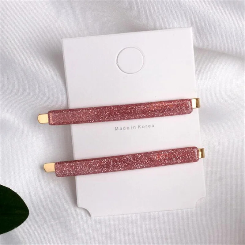 

2 pcs/set Fashion Women Girls Korean Style Lines New Elegant Hairpins Hair Accessories Girls Alligatory Long Hair Clips Ornament