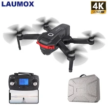 LAUMOX W11 gps Дрон с 5G wifi 4 K/720 P FPV двойная камера бесщеточный двигатель
