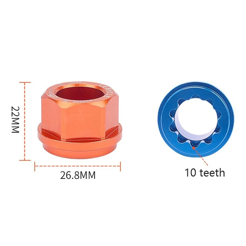 

1Pcs 10s Chainrings Mounting Tool For M520 /M8040 / M8140 /M820 /M828 /R540 Direct Mount Repair Tool Crankset