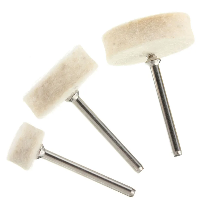 Новинка 33 шт./компл. мягкая войлочная Полировочная Швабра для вращающихся