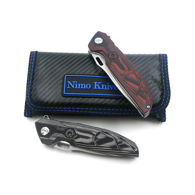 Ножи Nimo оригинальный дизайн портативный быстрораскрывающийся складной нож D2