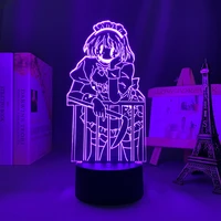 manga led lamp high rise invasion maid mask for bedroom decoration birthday gift room decor anime 3d light high rise invasion