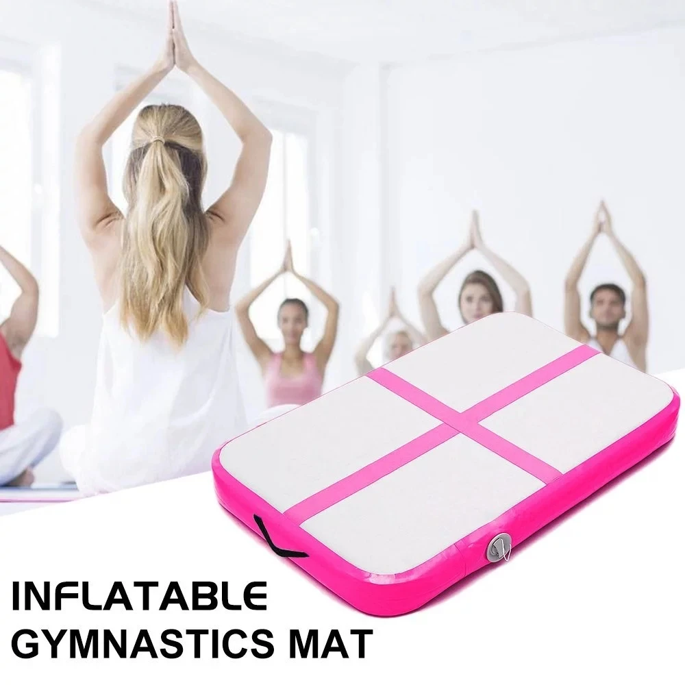

Small Size Inflatable Air Track For Kids 1*0.6*0.2m Air Board/ Air Block For Home Gym Floor Mattress DWF Tumbling Track Bouncer