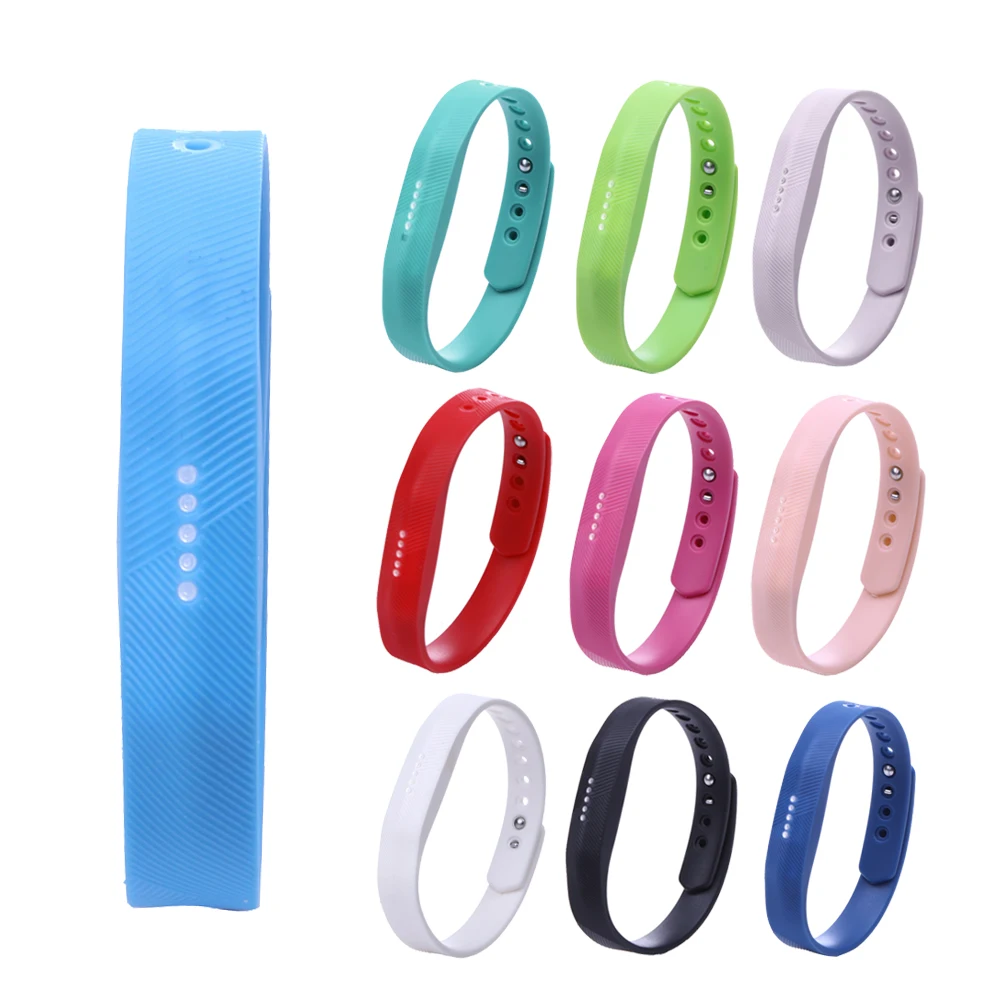 Мягкий силиконовый ремешок на запястье для Fitbit Flex 2 сменный спортивный