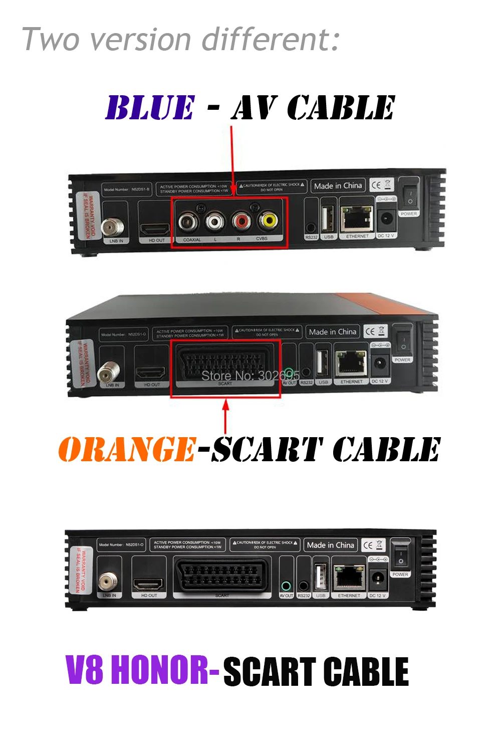 DVB-S2 Freesat V8 супер рецептор gtmedia V8 nova декодер DVB-S2 freesat Европа Cline на 1 год Испания H.265 V8 Honor приемник