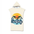 Летнее солнце расслабляющий микрофибра пляжное Полотенца для мужчин и женщин; Для взрослых; Мягкий банный халат; Полотенца s плавательный плащ