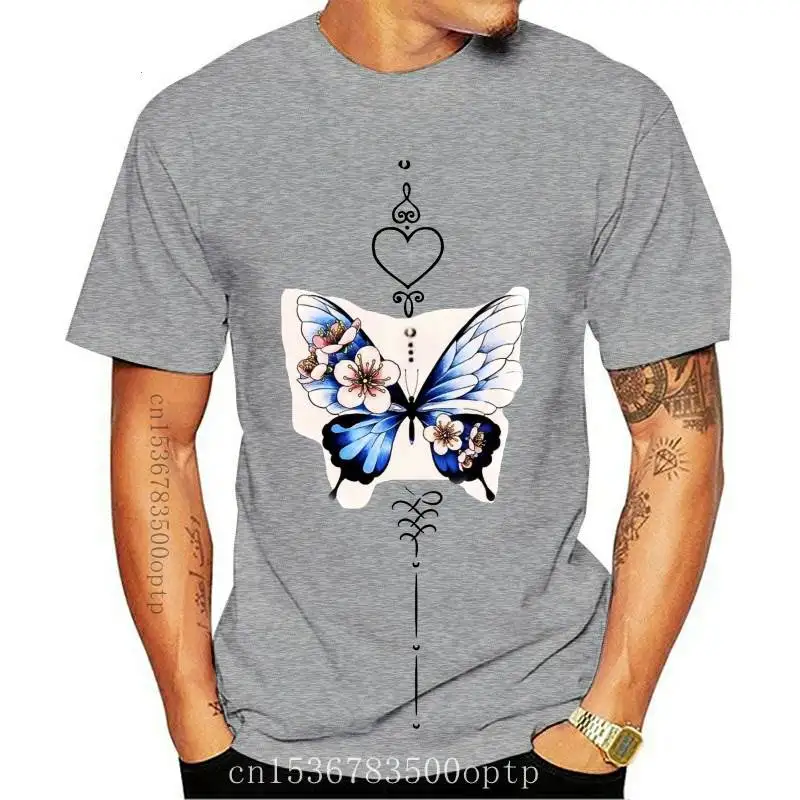 

New T-shirts Women 90s Butterfly Floral Vintage Cute Ladies Spring Summer Clothes Graphic Tshirt Top Lady Print Female Tee T-Shi