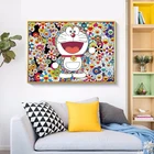 Рисунок для вышивки крестиком в виде большой рыбы бегонии, ручная вышивка, напечатанная на холсте 11CT 9CT, Мультяшные наборы для рукоделия, домашний декор