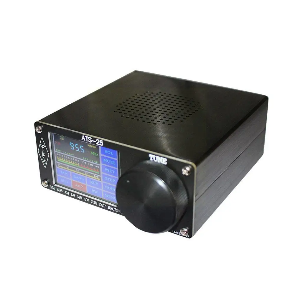 

For Si4732 All-Band Radio Aluminum Alloy Receiver For DSP (MW Receiver And 2.4" Screen FM SSB Recharge With SW) 1.5V LW N3X6