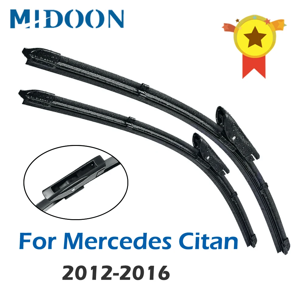 Щетки стеклоочистителя MIDOON для Mercedes Benz Citan подходит штык Arms 2012 2013 2014 2015 2016