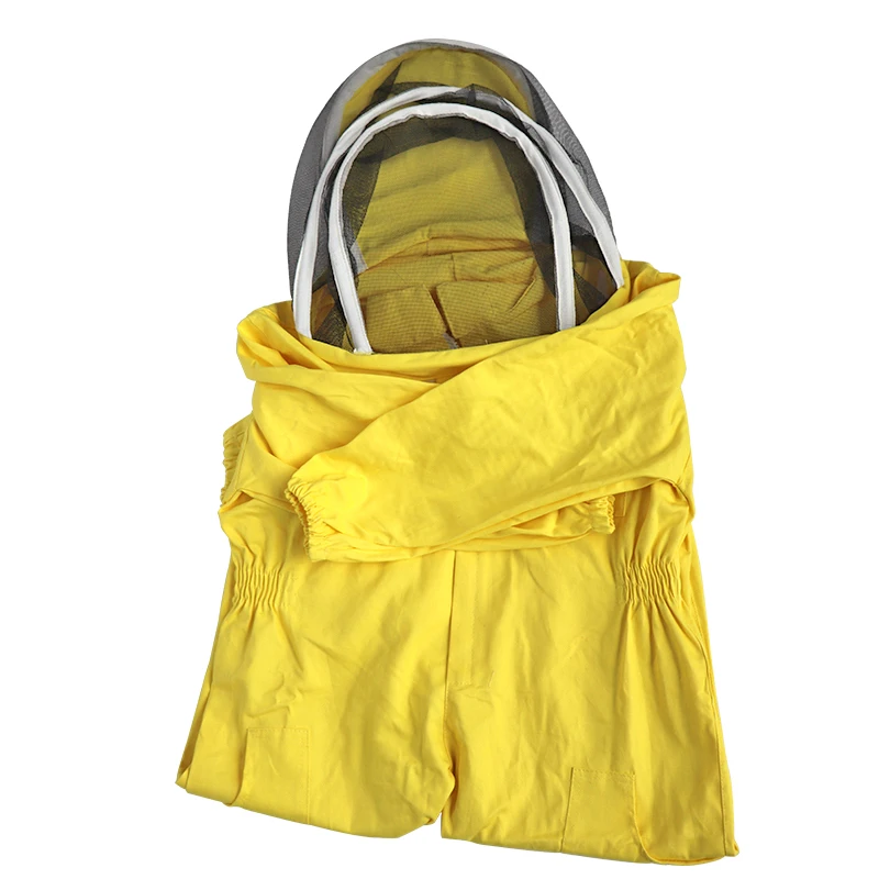 

Children Anti-bee Protective Clothes Pure Cotton Farm Exquisite Sewing Beekeeping Breathable Hoodies Cloth Jumpsuit