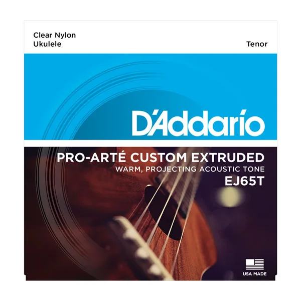 D&#x27Addario Pro-Arte пользовательские экструдированные Струны для укулеле EJ65S EJ65C EJ65T |