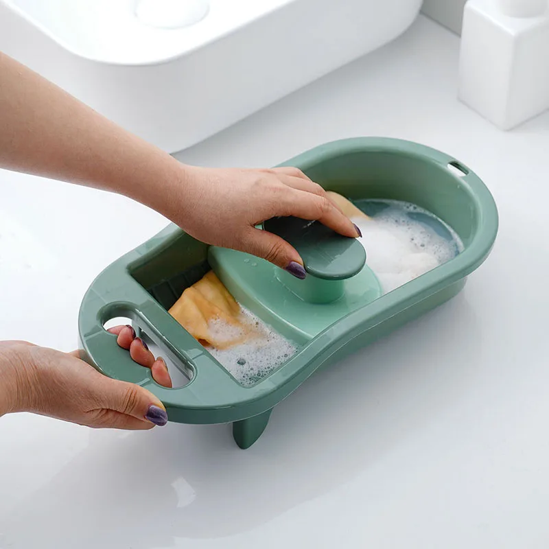 

Портативное нижнее белье, носки, моющаяся доска, Детские наряды, инструмент для стирки, миниатюрные противоскользящие инструменты для чист...