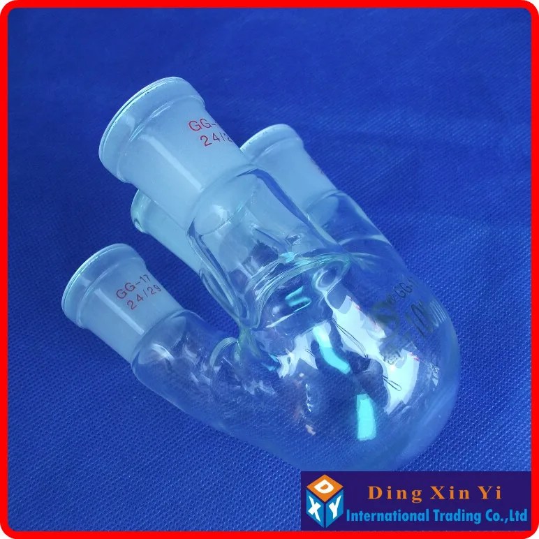 100ml 24/29 four necks round-bottom flask Flask round bottom with short neck standard ground mouth |