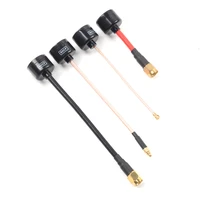 5 8ghz 2 5dbi rhcp super mini lollipop antenna with mmcx ufl rp sma connector for fpv racing drone length 120mm 100mm 60mm 80mm