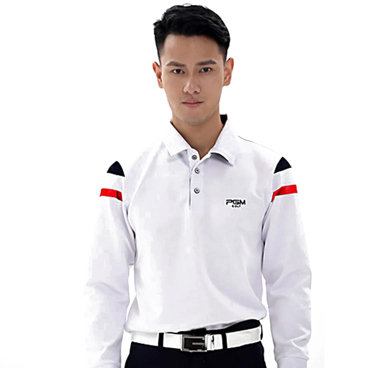 PGM Men's Thickened Long-Sleeved T-Shirt YF056 Golf Clothing Clothing Autumn and Winter Men's Sports Uniforms Warm